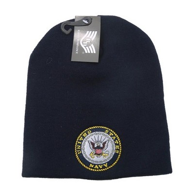 Rapid Dominance United States Navy Emblem Cap Beanie