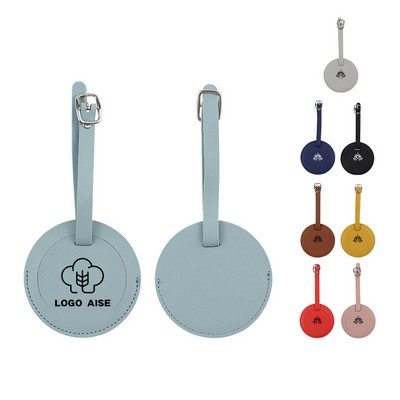 Leather Luggage Tags for Suitcase Travel Bag