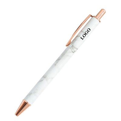 White Marble Pen