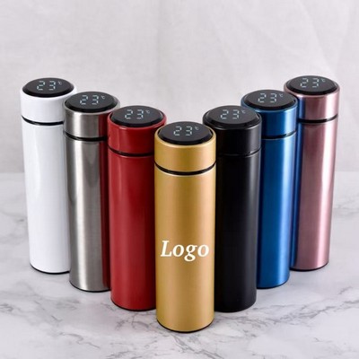 Temperature Display Heated Thermos Cup