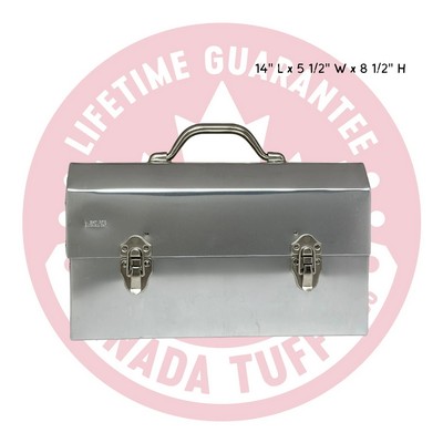 Classic Plain Aluminum Lunchbox