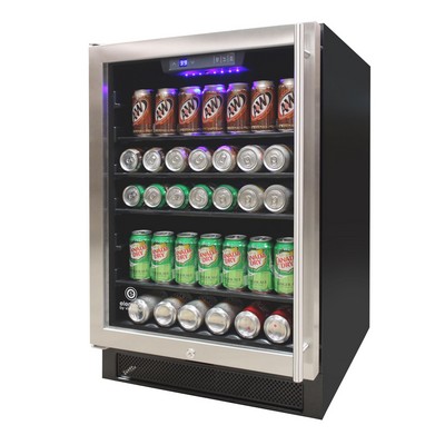 Legacy Vinotemp - 161-Can Beverage Cooler - Stainless