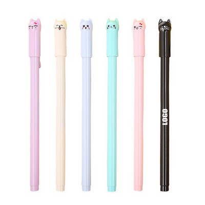 Cat Shaped Promotional Gel Pen
