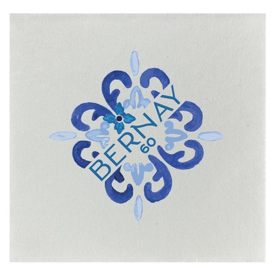 Deluxe Uncoined White 3-Ply Four Color Beverage Napkins