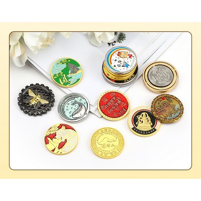 1.8" Round Commemorative Coins Challenge Coin