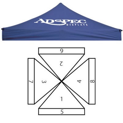 10 X 10' Replacement Canopy