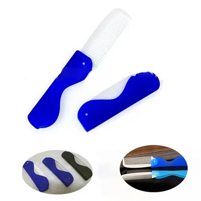 Small Folding Pocket Comb For Men Mustache And Beard