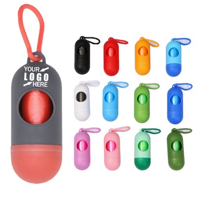 Pet Waste Bag Dispenser With Carabiner