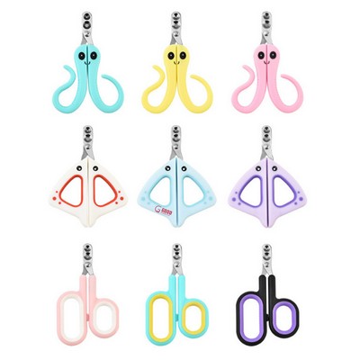 Pet Anti-Wound Blood Line Round Hole Nail Clippers