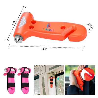 Car Safety Hammer Seatbelt Cutter