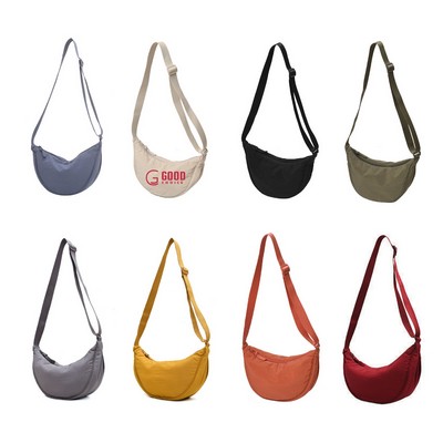 Casual Lightweight Multi-Colored Crossbody Bag