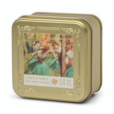 Impressionist 3.5 Oz Gold Tin - Degas, "Dancers"