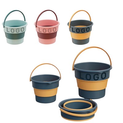 Portable Handheld Folding Bucket