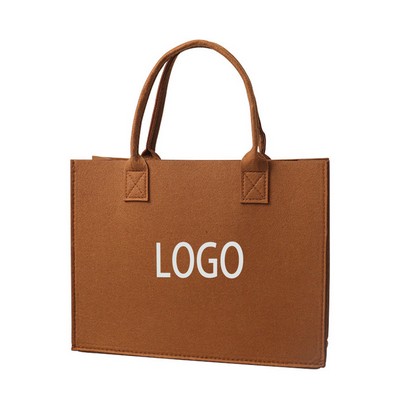 Versatile Felt Tote Bag