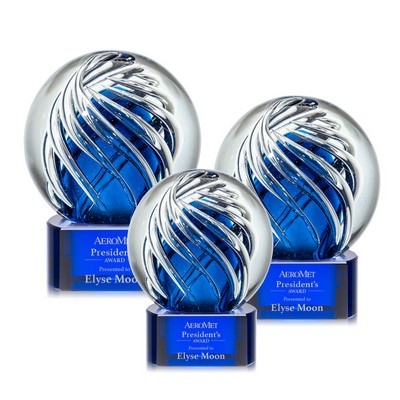 Genista Award on Paragon Base - Blue