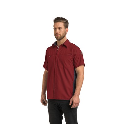 Red Kap® Men's Short Sleeve Performance Plus Shop Shirt With Oilblok Technology