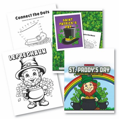 St Paddy's Day Coloring & Activity Book