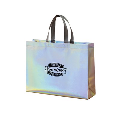 Laser Glitter Gift Shopping Bag
