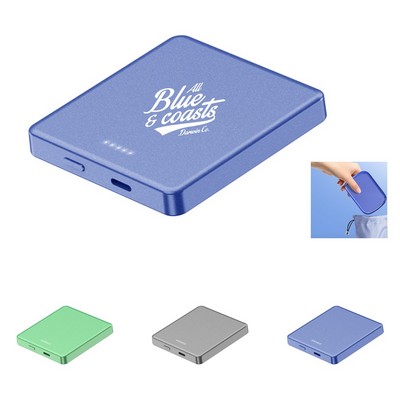 5000mAh Lightweight Magnetic Wireless Power Bank