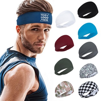 Headband For Men Women Yoga Running Fitness