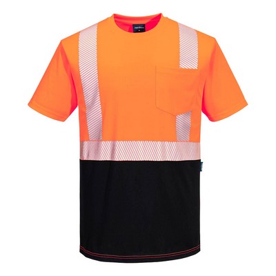 Hi-Vis Segmented Tape Contrast T-Shirt S/S