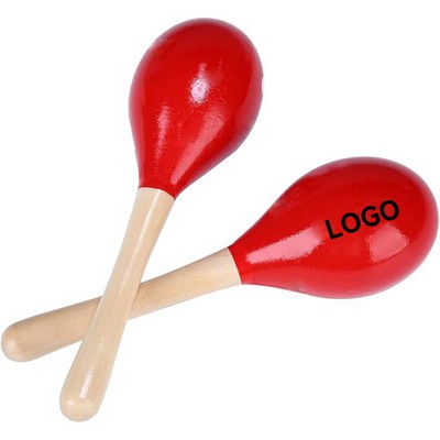Large Wood Maracas