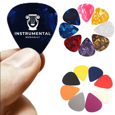 Custom Multi-coloured Guitar Picks 1mm