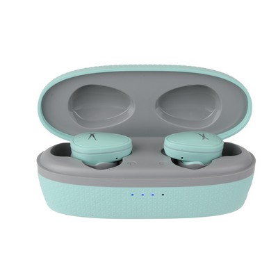 Altec Lansing Mint Green Nanobud Sport Truly Wireless Bluetooth Earbuds