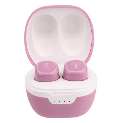 Altec Lansing Pink Nanopod 2.0 Truly Wireless Bluetooth Earphones