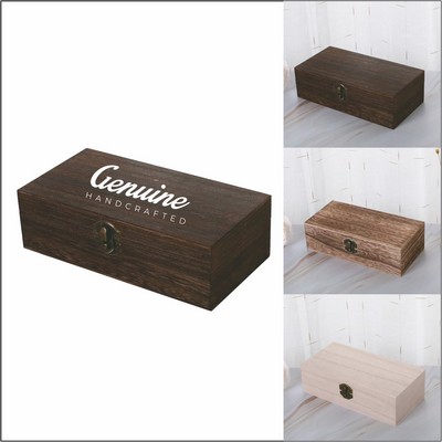 Vintage Wooden Storage Box