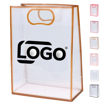 Eco-Friendly Transparent Tote MOQ100