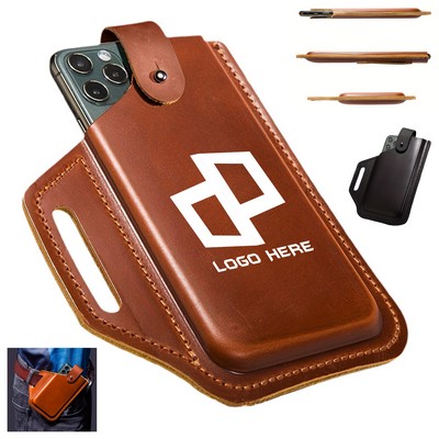 Leather Phone Pouch Holsters