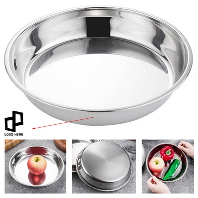 Stainless Steel Dinning Plate