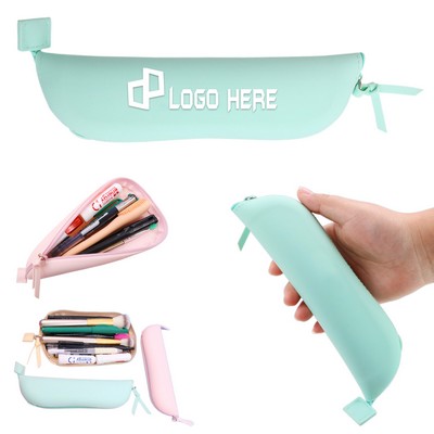 Silicone Zipper Pencil Case