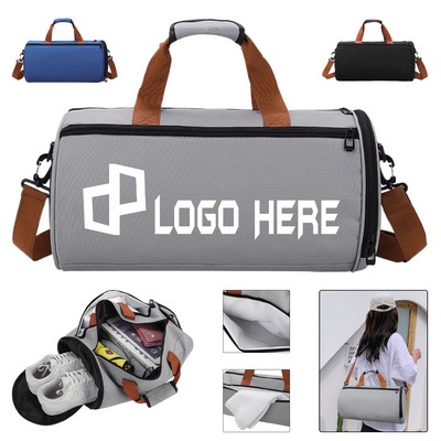 17 x 9.5 x 8.7" Multi-Function Gym Duffel Bag