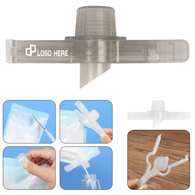 Food Storage Sealing Bag Clips W/ Spouts