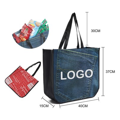 Laminated Eco Shopper Tote