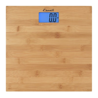 KitchenSupply Escali - Bamboo Bathroom Scale