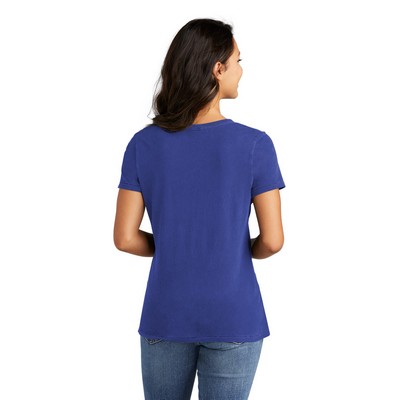 Port & Company® Women's Beach Wash Garment-Dyed V-Neck Tee