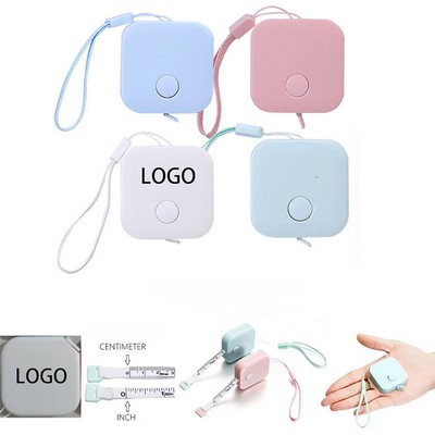 60" Mini Portable Square Tape Measures with Rope