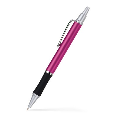 Sleeker Click Pen Silver Accent