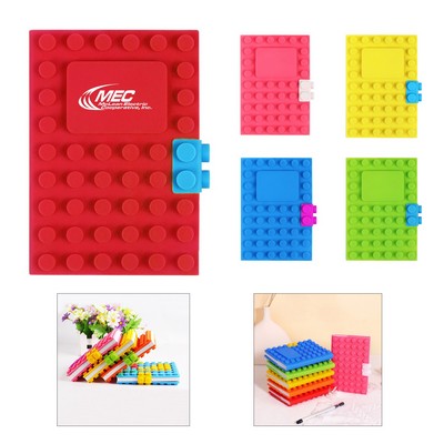 A6 Silicone Building Block Notebook