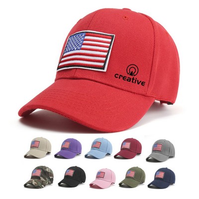 American Flag Baseball Cap