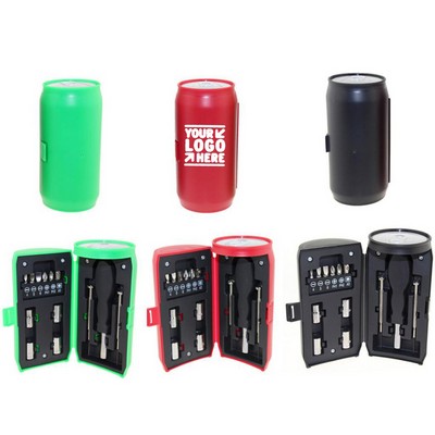 Coke Can Shape Hardware Tool Set