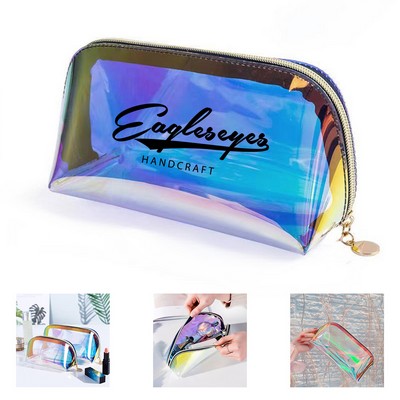 Iridescent Cosmetic Pouch