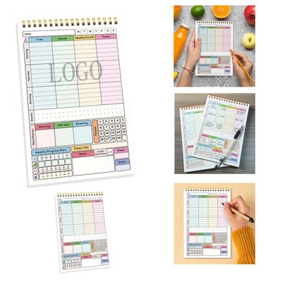 A5 Daily Calorie Planner