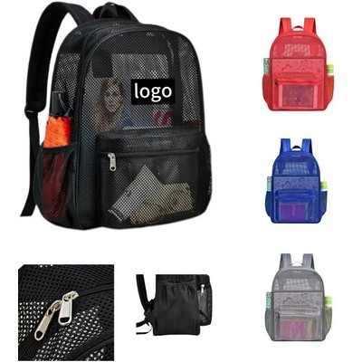 Heavy-duty Mesh Backpack