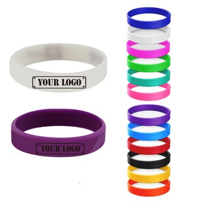 Screen Printed Silicone Bracelets