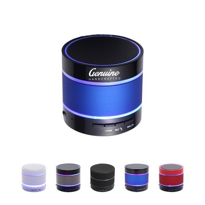 Mini Bluetooth Speaker with LED Light