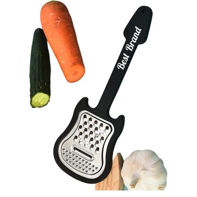Guitar-Shaped Kitchen Grater Stainless Steel Shredding Tool